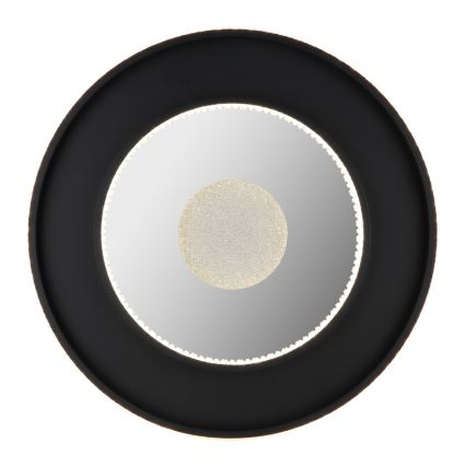 Globo - LED dimbare plafondlamp LED/30W/230V 2700-6500K Ø 52,5 cm zwart + afstandsbediening