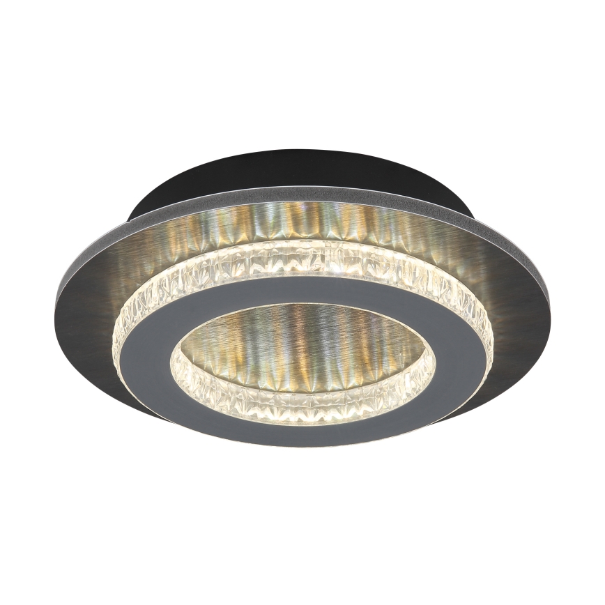 Globo - Plafonnier LED/12W/230V 3000/4000/6500K Ø 20 cm anthracite