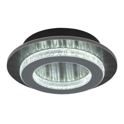 Globo - Plafonnier LED/12W/230V 3000/4000/6500K Ø 20 cm anthracite