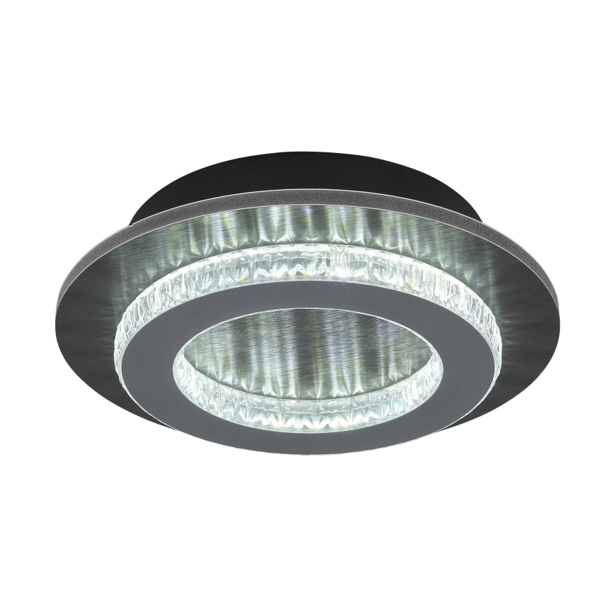 Globo - Plafonnier LED/12W/230V 3000/4000/6500K Ø 20 cm anthracite