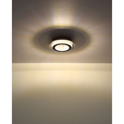 Globo - Plafonnier LED/12W/230V 3000/4000/6500K Ø 20 cm anthracite