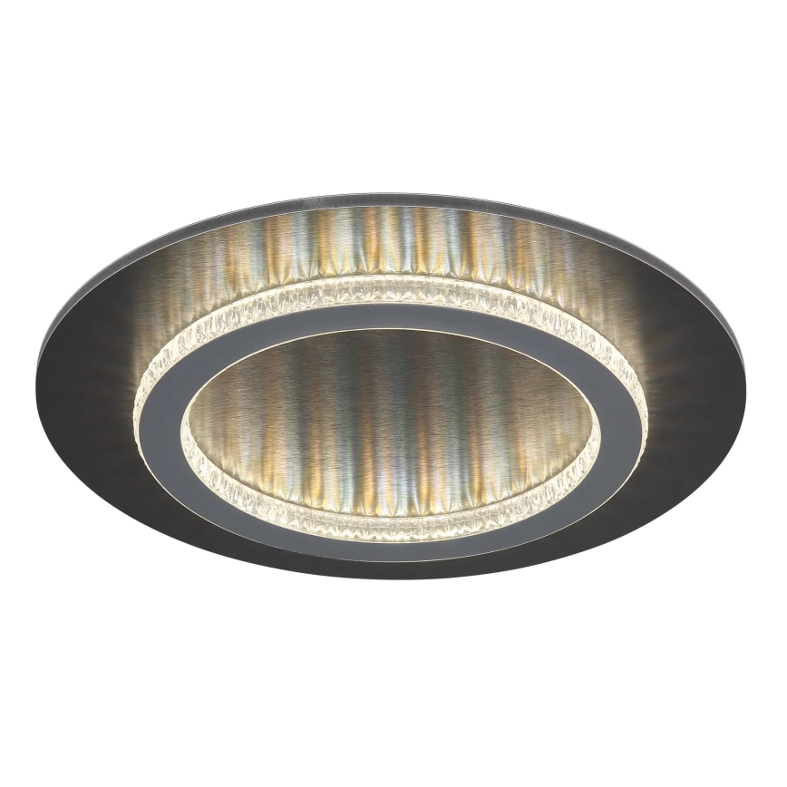 Globo - LED plafondlamp LED/24W/230V 3000/4000/6500K Ø 35 cm antraciet