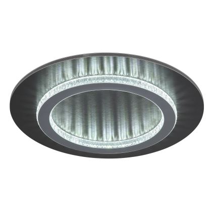 Globo - LED plafondlamp LED/24W/230V 3000/4000/6500K Ø 35 cm antraciet
