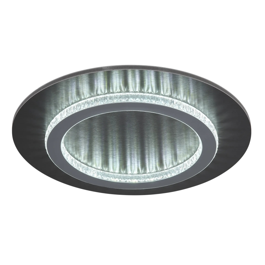Globo - LED plafondlamp LED/24W/230V 3000/4000/6500K Ø 35 cm antraciet