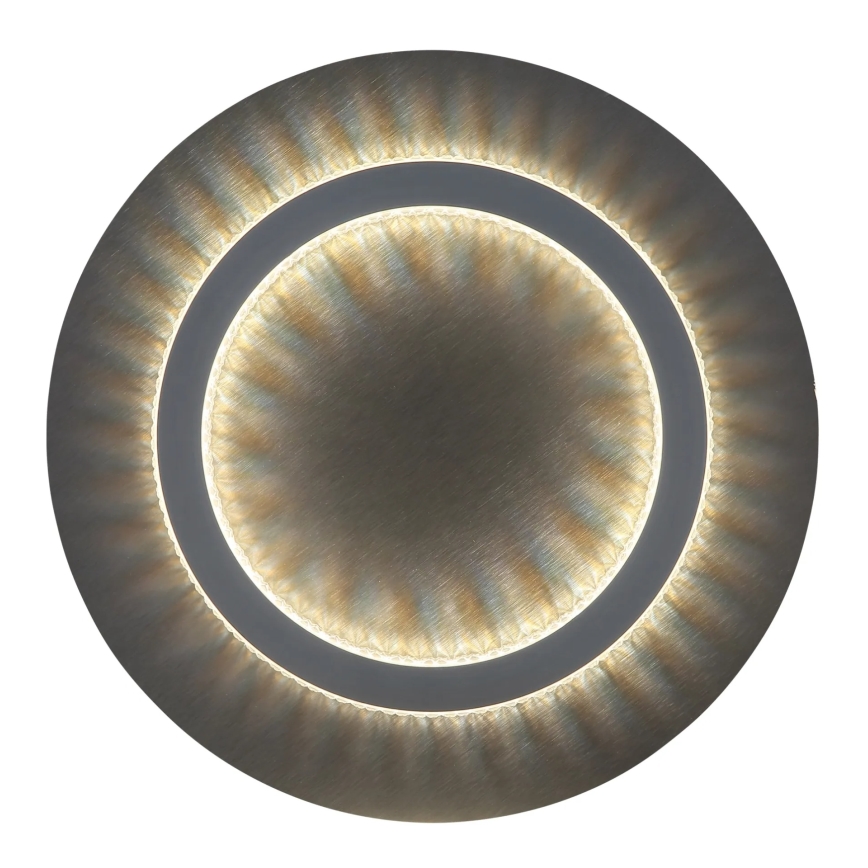 Globo - LED plafondlamp LED/24W/230V 3000/4000/6500K Ø 35 cm antraciet
