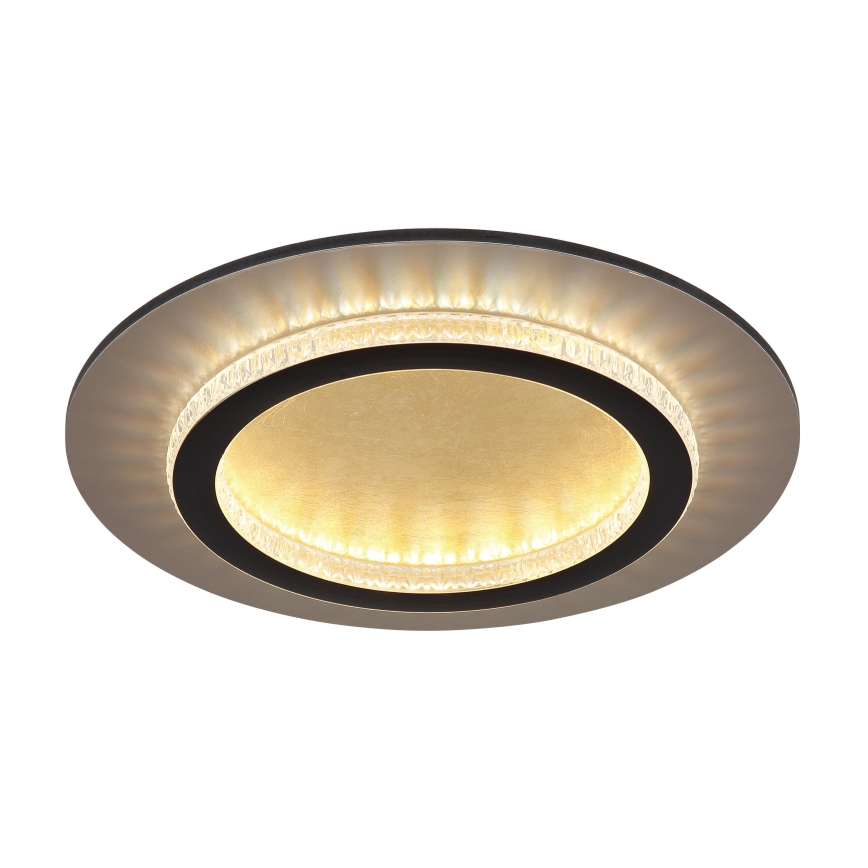 Globo - LED plafondlamp LED/24W/230V 3000/4000/6500K Ø 35 cm zwart