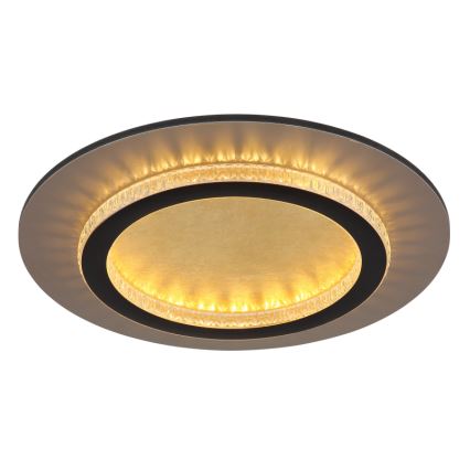 Globo - LED plafondlamp LED/24W/230V 3000/4000/6500K Ø 35 cm zwart