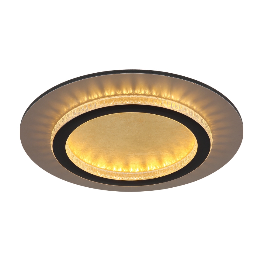 Globo - LED plafondlamp LED/24W/230V 3000/4000/6500K Ø 35 cm zwart