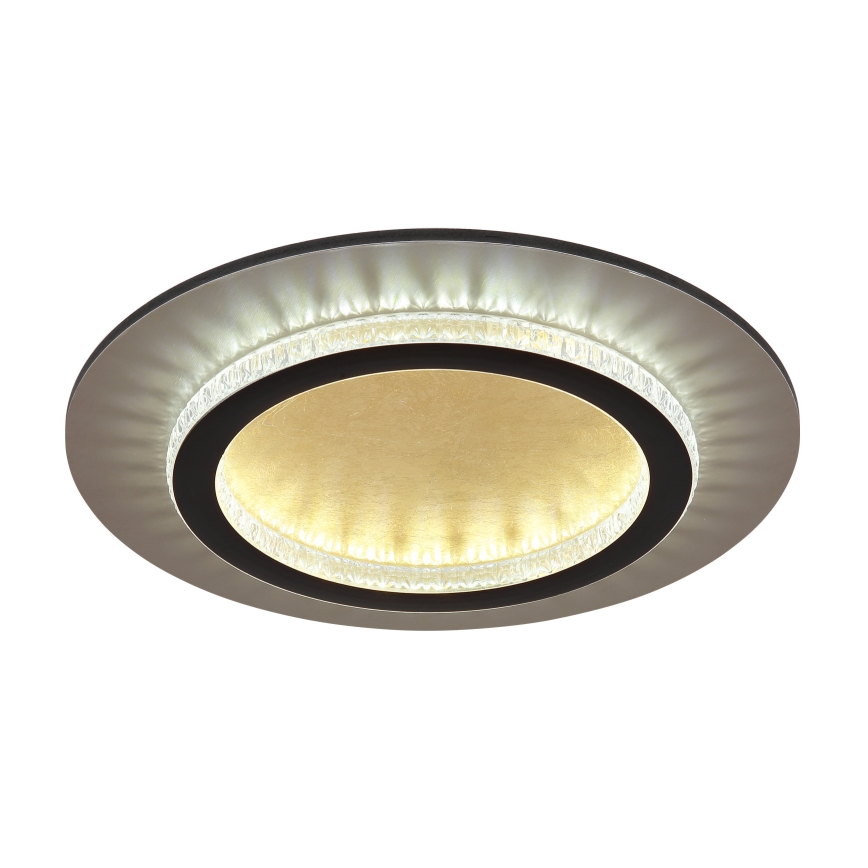 Globo - Plafonnier LED 24W/230V 3000/4000/6500K Ø 35 cm, noir