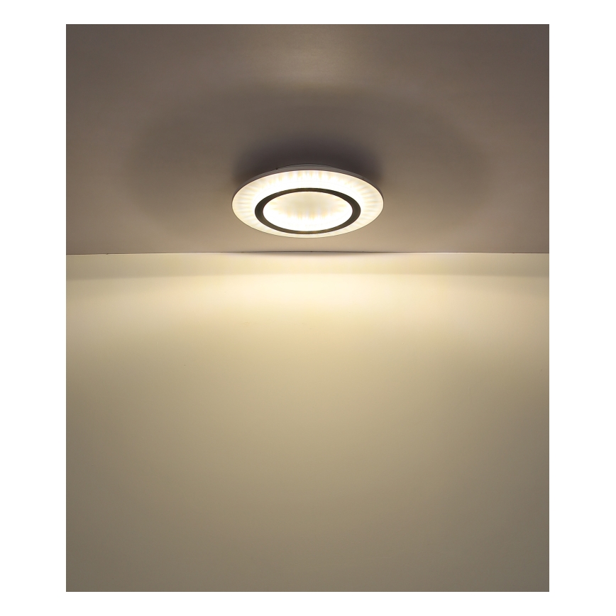 Globo - Plafonnier LED/24W/230V 3000/4000/6500K Ø 35 cm blanc