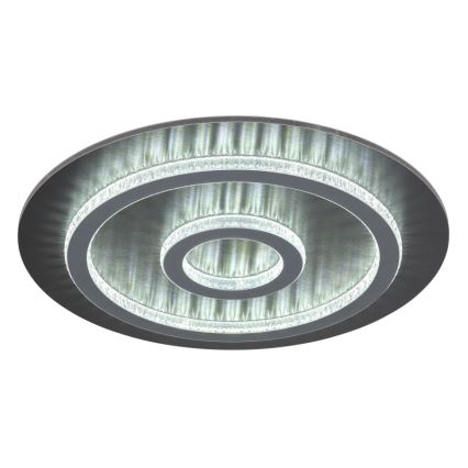 Globo - Dimbare LED-plafondlamp LED/40W/230V 3000-6500K Ø 45 cm antraciet + afstandsbediening