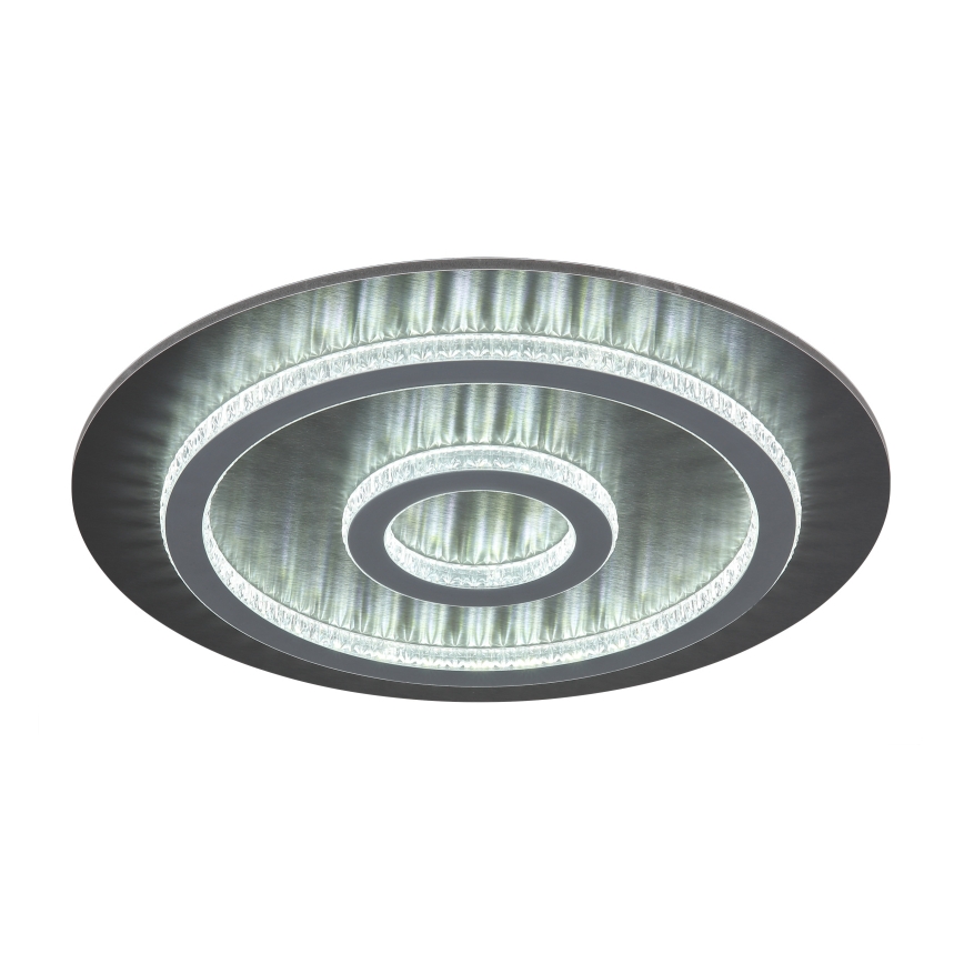 Globo - Plafonnier LED dimmable LED/40W/230V 3000-6500K diam. 45 cm anthracite + télécommande