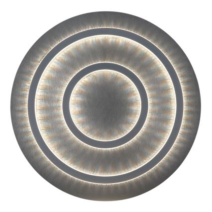 Globo - LED dimbare plafondlamp LED/60W/230V 3000-6500K Ø55 cm antraciet + afstandsbediening
