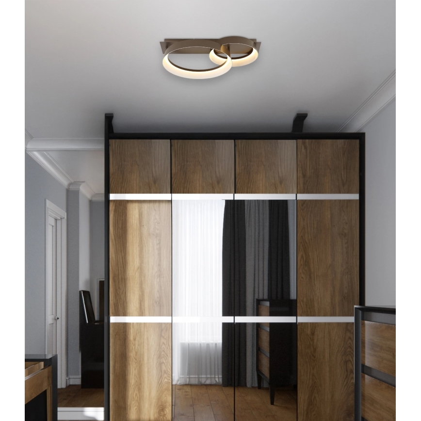 Globo - LED plafondlamp LED/24W/230V 3000K 50x35 cm