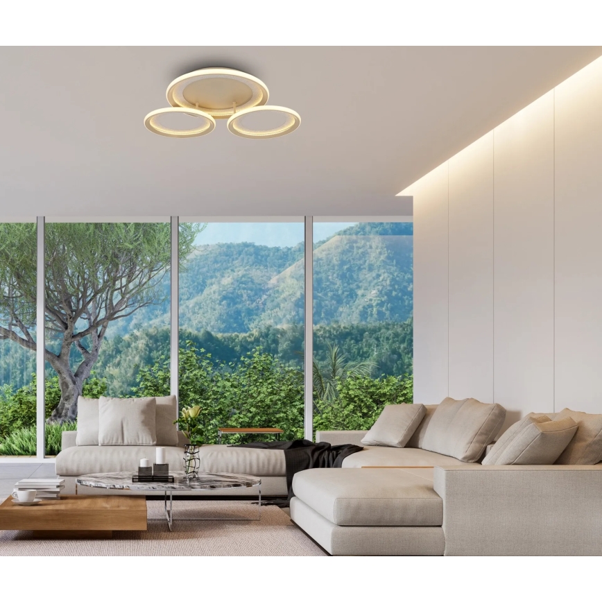 Globo - Plafonnier LED/40W/230V 3000K 60,5x62,5 cm