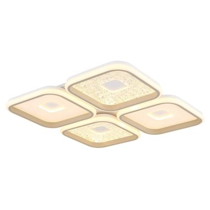 Globo - LED dimbare plafondlamp LED/55W/230V 2700-6000K 54x54 cm + afstandsbediening