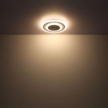 Globo - LED dimbare plafondlamp LED/44W/230V 2700-6000K + afstandsbediening