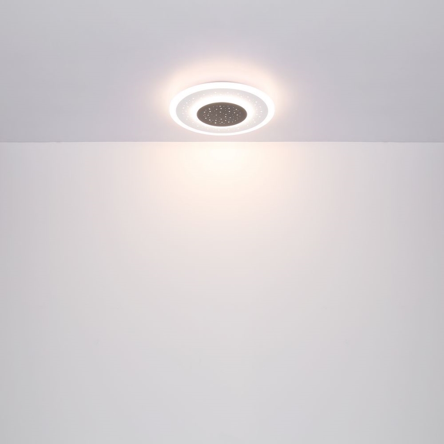 Plafonnier Led Moderne, 44W Lampe de Plafond avec Télécommande