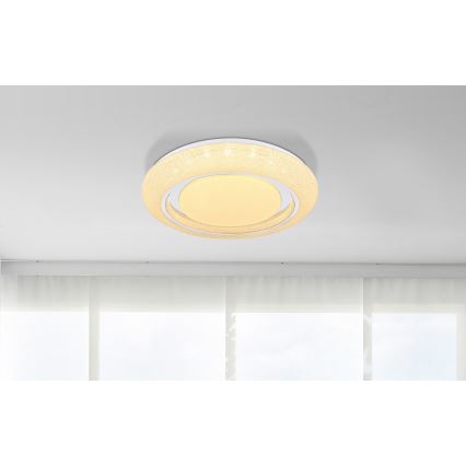 Globo - Dimbare LED-plafondlamp LED/28W/230V 3000-6000K Tuya Wi-Fi + afstandsbediening