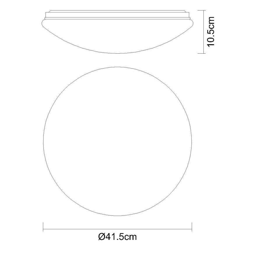 Globo - Plafonnier LED RGB dimmable LED/24W/230V + LED/8W 2700-6500K Ø 41 cm + télécommande