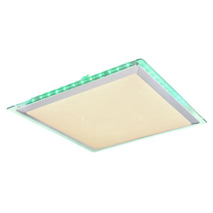 Globo - LED RGB Dimbare lamp LED/48W/230V+LED/4,5W/230V 3000-6000K + afstandsbediening