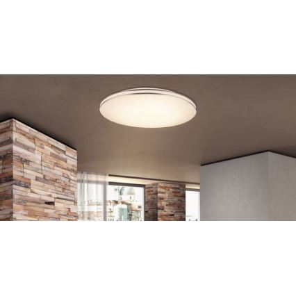 GLOBO 483888-24 - plafonnier LED PIERRE 1xLED/24W/230V