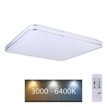 Globo 48406-48 - Plafonnier à intensité variable LASSY LED/48W/230V + télécommande