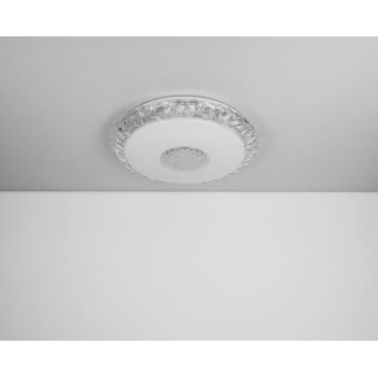 Globo - LED dimbare plafondlamp LED/40W/230V 2700-6500K Ø 50 cm Wi-Fi Tuya + afstandsbediening