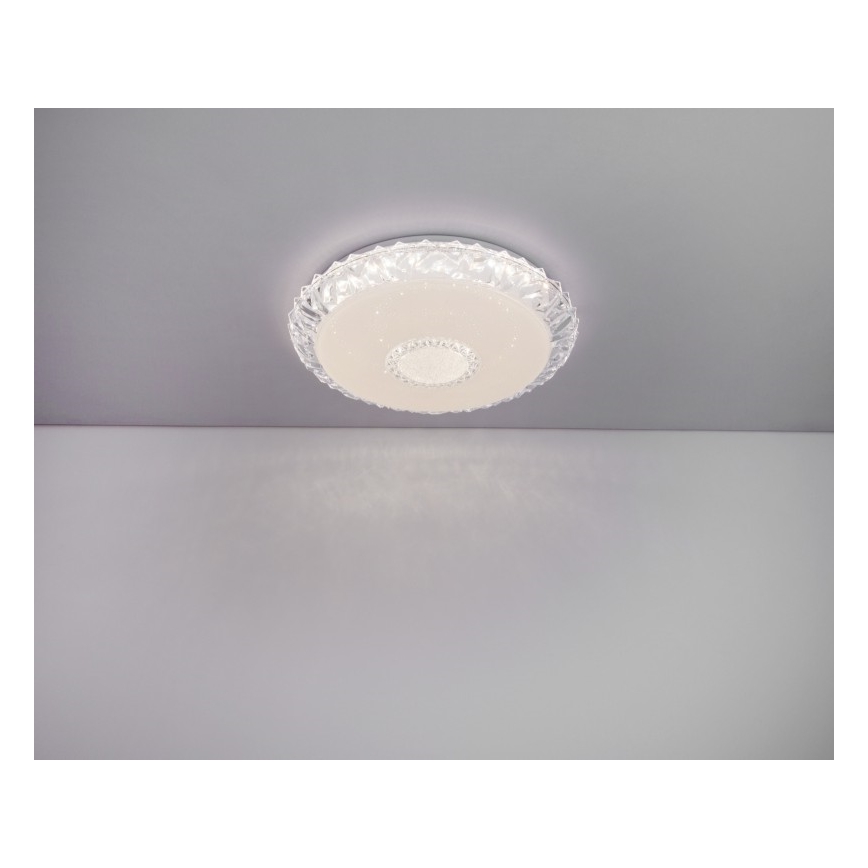 Globo - LED dimbare plafondlamp LED/40W/230V 2700-6500K Ø 50 cm Wi-Fi Tuya + afstandsbediening