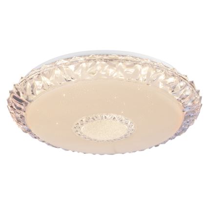 Globo - Plafonnier LED dimmable LED/40W/230V 2700-6500K Ø 50 cm Wi-Fi Tuya + télécommande