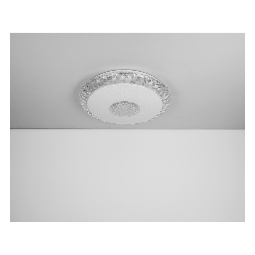 Globo - Plafonnier LED dimmable LED/40W/230V 2700-6500K Ø 50 cm Wi-Fi Tuya + télécommande