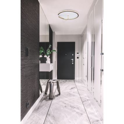 Globo - Dimbare LED plafondlamp RODAN LED/50W/230V 3000-6000K + afstandsbediening