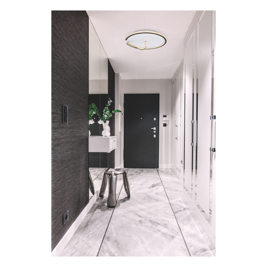 Globo - Dimbare LED plafondlamp RODAN LED/50W/230V 3000-6000K + afstandsbediening