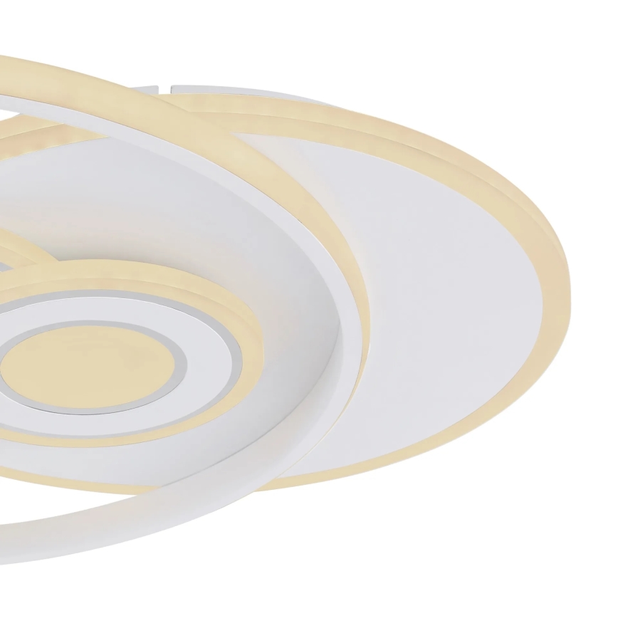 Globo - Plafonnier LED dimmable 50 W / 230 V, 2700–6000 K, Wi‑Fi Tuya, 46 x 54,5 cm + télécommande