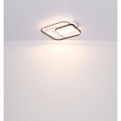Globo 48459-48 - Dimbare LED-plafondlamp ANI LED/48W/230V 2700-6000K 48x52 cm + afstandsbediening