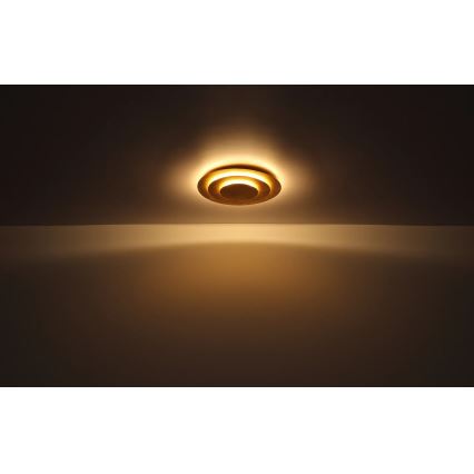 Globo - LED plafondlamp LED/18W/230V 3000K Ø 18 cm goud