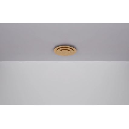 Globo - LED plafondlamp LED/18W/230V 3000K Ø 18 cm goud