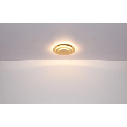 Globo - LED plafondlamp LED/40W/230V 3000K Ø 49 cm goud