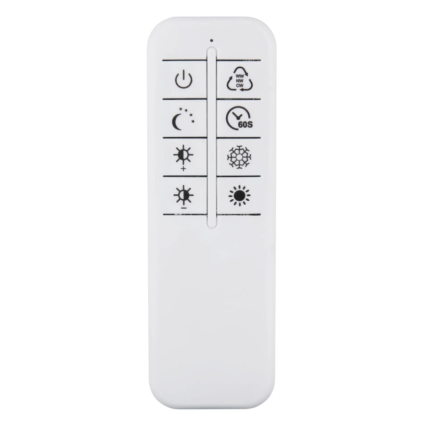 Globo - Plafonnier LED dimmable LED/54W/230V 2700-6500K 90x70 cm argenté + télécommande