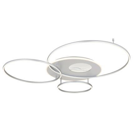 Globo - LED dimbare plafondlamp LED/70W/230V 2700-6500K mat chroom + afstandsbediening