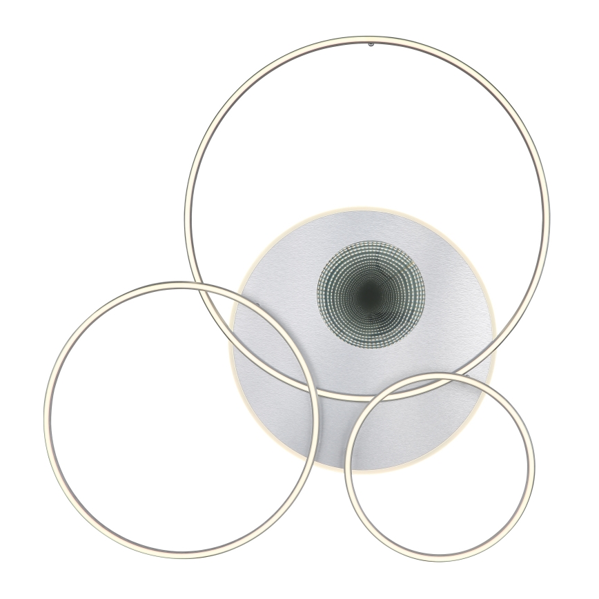 Globo - LED dimbare plafondlamp LED/70W/230V 2700-6500K mat chroom + afstandsbediening
