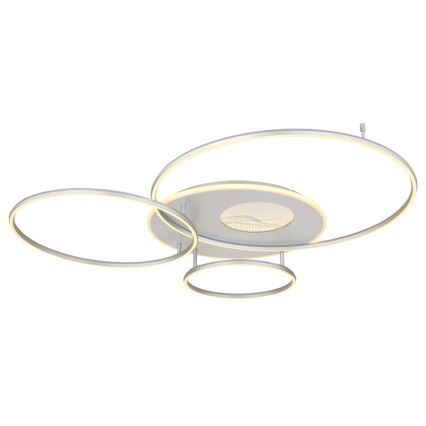 Globo - LED dimbare plafondlamp LED/70W/230V 2700-6500K mat chroom + afstandsbediening