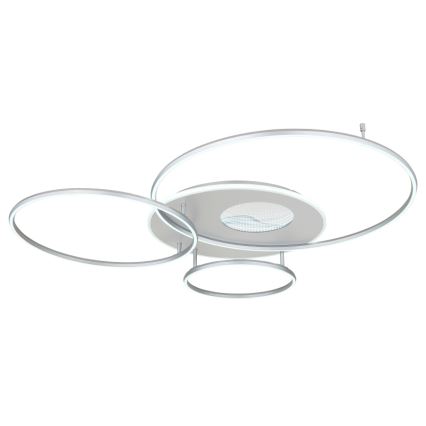 Globo - LED dimbare plafondlamp LED/70W/230V 2700-6500K mat chroom + afstandsbediening