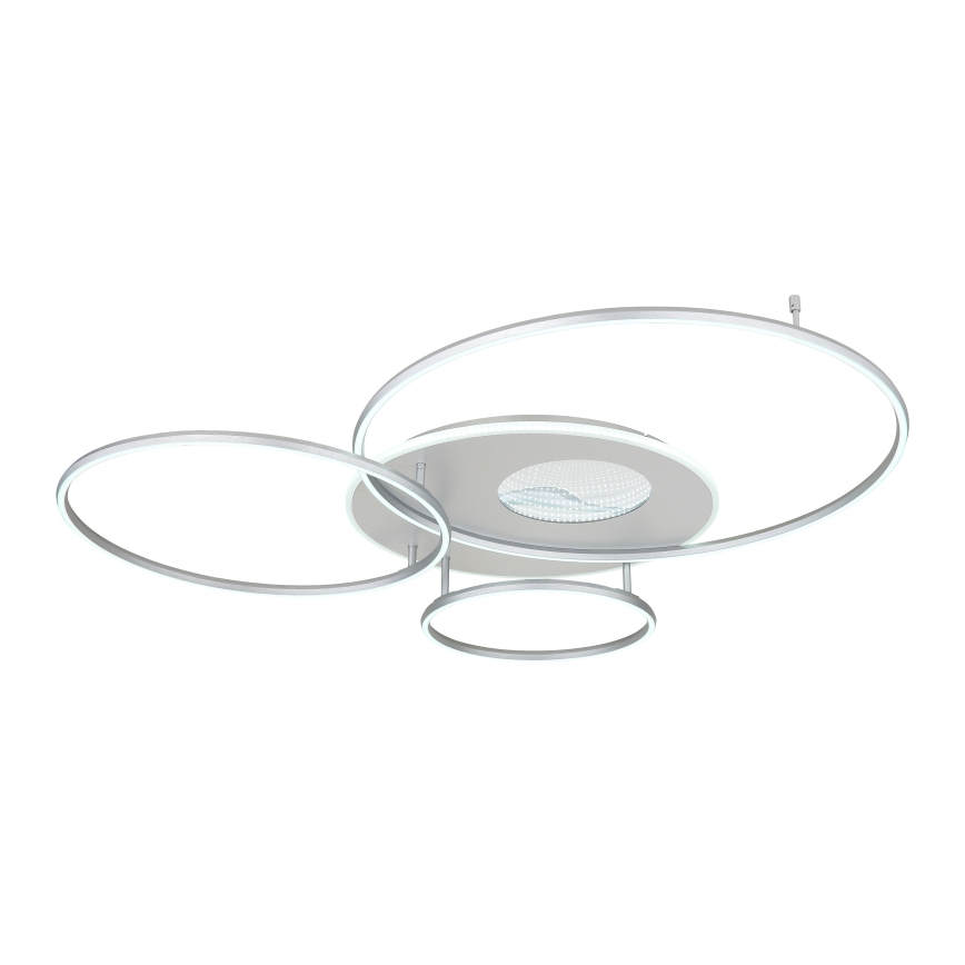 Globo - LED dimbare plafondlamp LED/70W/230V 2700-6500K mat chroom + afstandsbediening