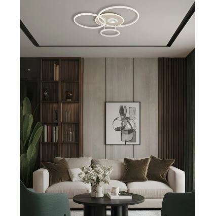 Globo - Dimbare LED-plafondlamp LED/40W/230V 2700-6500K 70x80,7 cm + afstandsbediening