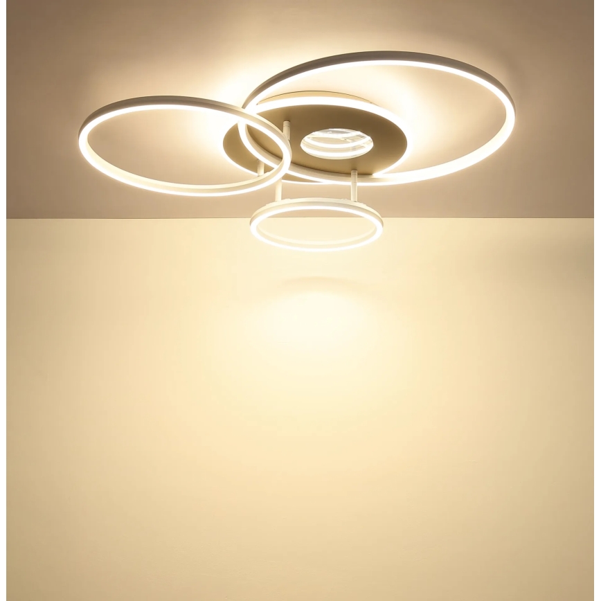 Globo - Plafonnier LED dimmable LED/40W/230V 2700-6500K 70x80,7 cm + télécommande