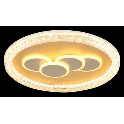 Globo - LED-plafondlamp LED/40W/230V 3000K Ø 49,5 cm goudkleurig