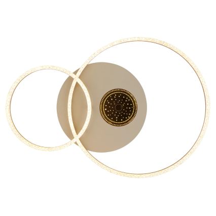 Globo - LED plafondlamp LED/30W/230V 3000K 70x50 cm beige