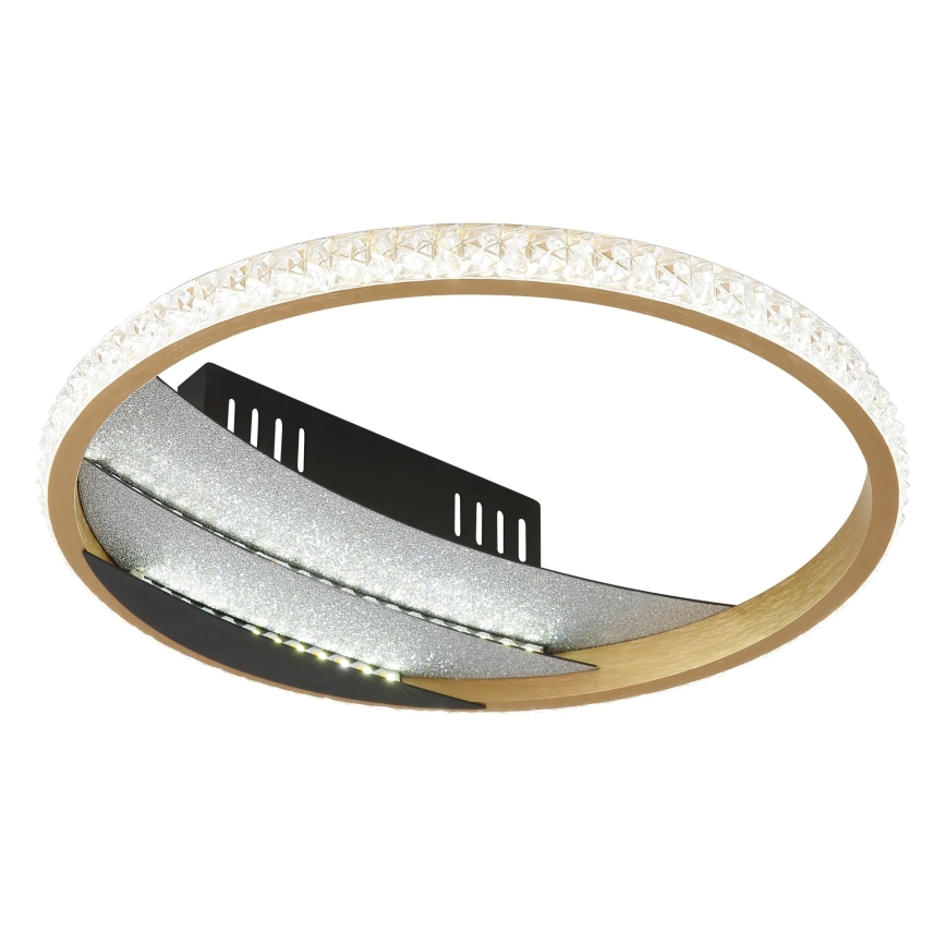 Globo - LED Plafondlamp LED/12W/230V 3000/4000/6000K Ø 29,5 cm goudkleurig