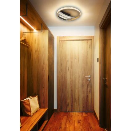 Globo - Plafonnier LED/12W/230V 3000/4000/6000K Ø 29,5 cm, doré